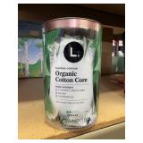 organic cotton core tampons regular 30 pk