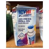 icy hot with original  roll on 2.5oz  exp 1/28
