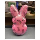 stuffy PEEP pink shiny bunny