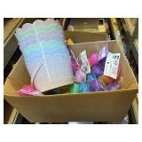 11 pks 6 per pack plasatic easter eggs& 8 bucket