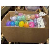 16pks 6 per pack plasatic easter eggs various colo