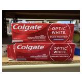 2 colgate optic white toothpaste 4.2oz@exp2027
