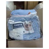 blue king comforter and sheet set amazon return