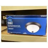 13 inch round flushmount light by project