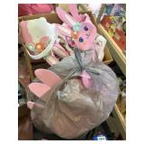 box full of felt easter buckets