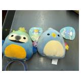 2 squishmallow birds 5'@ baptise, lando