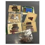 groundhog day pins and earrings