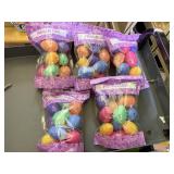 5 pks 12 ct @ toy filled easter eggs
