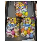 3 pks prefilled easter eggs 30ct@ spongebob, paw