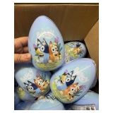 5 large bluey eggs candy character/stickers@