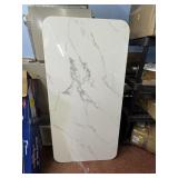 faux marble table top 31.5' x 63'