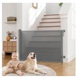indoor outdoor dog baby gate 38'x 55' w