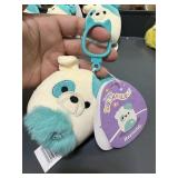 squishmallow 3' with clip REYNOLDS the dog