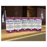 5 bottles opcon-A eye allergy relief for itching &