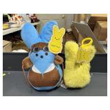 PEEPS blue pilot , yellow peep clip on