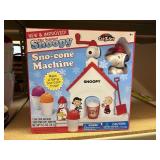 snoopy snow cone machine by crazy art