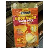 5 prs, big foot HOTHANDS feet warmers mens