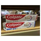 2 colgate total toothpaste 5.1oz@exp 2027
