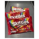 5 bags skittles jelly beans 10oz@ exp 2/17