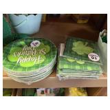 11 pk napkins16ct, 8pk plates 8ct st. patricks day