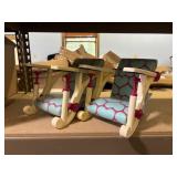2 Our Generation hanging doll chair for 18' dolls