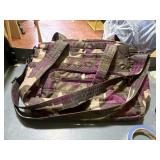 Lug purple Camo Purse 17 x 12'