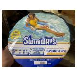 Swimways Spring Float recliner *opened*