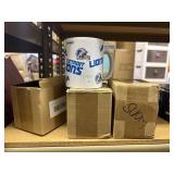 3 detroit lions football mugs