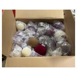 30 Piece Velvet Ornaments