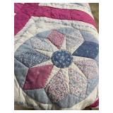 86' x 82' Quilt - Hand Stitched