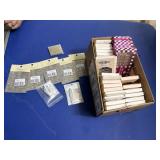 28 pks faux nail sets,6 pks gold stickers, 2 hole