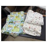 4 Curtain Panels Handmade for baby room