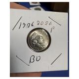 1776 -2026 P semi quincentennial LADY LIBERTY DIME