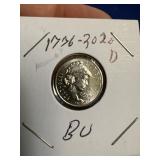 1776 -2026 D semi quincentennial LADY LIBERTY DIME