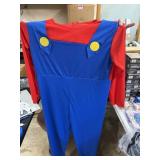 adult small mario costume