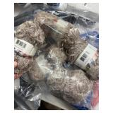 5 rolls festival mixed fiber yarn 50 gram each