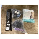 pet glove wipes 3pks, 2 size 3 muzzles, lg black