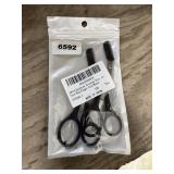 2pr eyebrow trimming scissors,