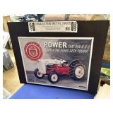 golden jubilee model ford tractor metal sign