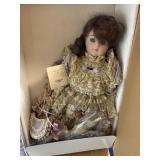 GORHAM CHLOE precious as pearls doll, musical