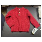 18 months Red Sweater NWT