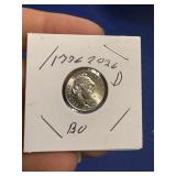 1776-2026D semiquincetennial LADY LIBERTY DIME