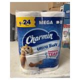 6 rolls charmin ultra soft toilet paper