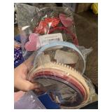 6 kids headbands, various colors and styles