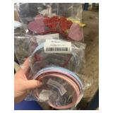6 kids headbands, various colors and styles