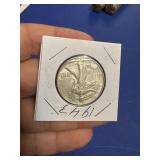 1943 walking liberty/silver eagle half dollar