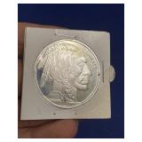 indian/buffalo SILVER 1oz coin