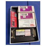 5 boxes of brad nails, craftsman and others