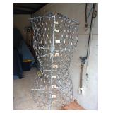 Vintage wire dress form
