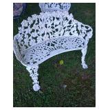 Heavy iron seat